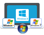 Υποστηρίζει Όλα τα Λειτουργικά Συστήματα Windows
